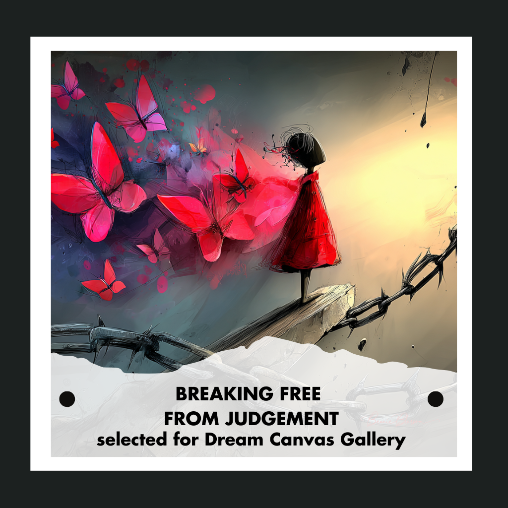 "Breaking free from Judgement" Selected for Dream Canvas Gallery Grand Opening