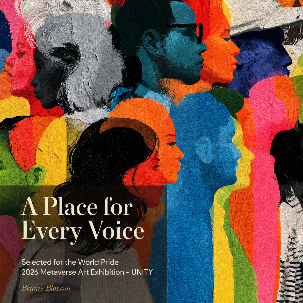 A Place for Every Voice selected for World Pride 2026 Metaverse Art Exhibition